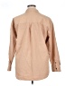 Universal Thread 100% Cotton Solid Tan Long Sleeve Button-Down Shirt Size XL - photo 2