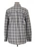 Pendleton 100% Cotton Checkered-gingham Gray Long Sleeve Button-Down Shirt Size XL - photo 2