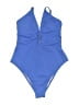 Shade & Shore Blue Bodysuit Size L - photo 1