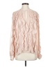 BCBGMAXAZRIA 100% Polyester Pink Long Sleeve Blouse Size S - photo 1