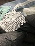 Gioberti Chevron-herringbone Blue Linen Pants Size 14 - photo 4