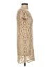 BCBGMAXAZRIA Tan Cocktail Dress Size S - photo 4