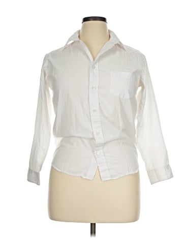 George 3/4 Sleeve Button-Down Shirt (view 1)