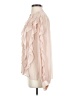 BCBGMAXAZRIA 100% Polyester Pink Long Sleeve Blouse Size S - photo 5