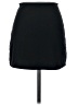 Assorted Brands Solid Black Casual Skirt Size XS - photo 2