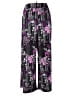 NY Collection Floral Purple Casual Pants Size 2X (petite) - photo 2