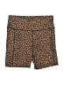 Lands' End Animal Print Brown Shorts Size 10 - 12 - photo 1