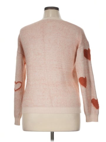 Hem & Thread Pullover Sweater (view 2)