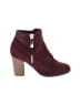 Apt. 9 Burgundy Ankle Boots Size 7 - photo 1