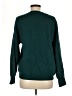 Zesica Solid Green Pullover Sweater Size M - photo 2
