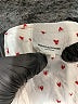 BeachLunchLounge 100% Viscose Hearts White 3/4 Sleeve Blouse Size 2X - photo 7