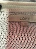Ann Taylor LOFT 100% Acrylic Stripes White Pullover Sweater Size L - photo 7