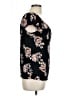 Old Navy Black Short Sleeve Blouse Size L - photo 4