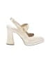 Sam Edelman 100% Leather Ivory Heels Size 8 1/2 - photo 1