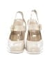 Sam Edelman 100% Leather Ivory Heels Size 8 1/2 - photo 2