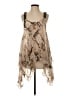 Arden B. 100% Polyester Tan Sleeveless Blouse Size S - photo 1
