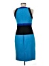 Calvin Klein Color Block Blue Cocktail Dress Size 6 - photo 2