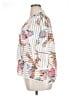 Joseph Ribkoff 100% Polyester Print White Blazer Size 16 - photo 5