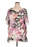 Mushka by Sienna Rose 100% Polyester Pink Poncho Size XL - photo 1