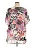 Mushka by Sienna Rose 100% Polyester Pink Poncho Size XL - photo 2