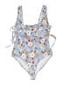 Hurley Floral Blue One Piece Swimsuit Size 2X - photo 1