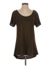 Lularoe Brown Short Sleeve Top Size S - photo 1