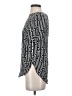 H&M 100% Viscose Silver Short Sleeve Blouse Size 2 - photo 5