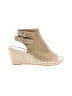 Kanna Tan Wedges Size 8 - photo 1