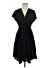ALLSAINTS 100% Polyester Solid Black Cocktail Dress Size M - photo 1