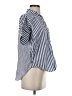 Madewell Stripes Blue Short Sleeve Blouse Size XS - photo 4