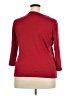 St. John's Bay 100% Cotton Red Cardigan Size XXL - photo 2