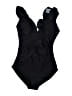 Summer Mae Solid Black One Piece Swimsuit Size S - photo 1