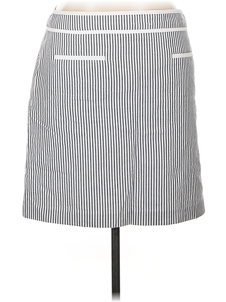 Pre-owned Talbots Casual Skirt In Gray