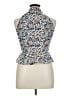 Veronica Beard Blue Sleeveless Blouse Size 14 - photo 2