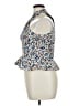 Veronica Beard Blue Sleeveless Blouse Size 14 - photo 5