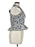 Veronica Beard Blue Sleeveless Blouse Size 14 - photo 4