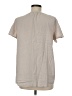 Ingrid + Isabel Gray Short Sleeve Blouse Size Med (2) - photo 2