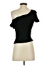 Shein Black Short Sleeve Turtleneck Size 4 - photo 2