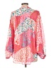 Unbranded 100% Polyester Pink Long Sleeve Blouse Size L - photo 2