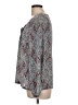 Laundry by Shelli Segal 100% Polyester Gray Long Sleeve Blouse Size L - photo 5
