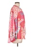 Unbranded 100% Polyester Pink Long Sleeve Blouse Size L - photo 4