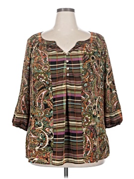 Figueroa & Flower 3/4 Sleeve Blouse