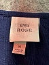 Knox Rose 100% Rayon Blue 3/4 Sleeve Blouse Size M - photo 7