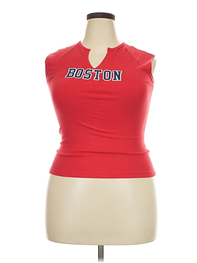 Pre-owned Bella Sleeveless T-shirt In Red
