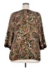Figueroa & Flower Brown 3/4 Sleeve Blouse Size 2X - photo 2