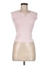 Three Dots 100% Cotton Pink Sleeveless T-Shirt Size M (estimated) - photo 1