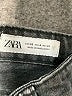 Zara Black Denim Shorts Size 4 - photo 3