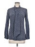 Thomas Pink 100% Silk Blue Long Sleeve Silk Top Size 6 - photo 1