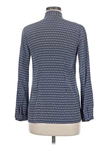 Thomas Pink Long Sleeve Silk Top (view 2)