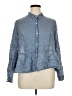 Artisan NY Blue Long Sleeve Button-Down Shirt Size XL - photo 1